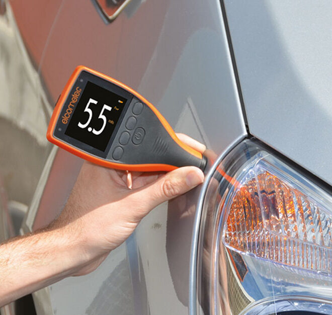 Car Paint Gauge Meter جهاز فحص صبغ السيارات Zebratech