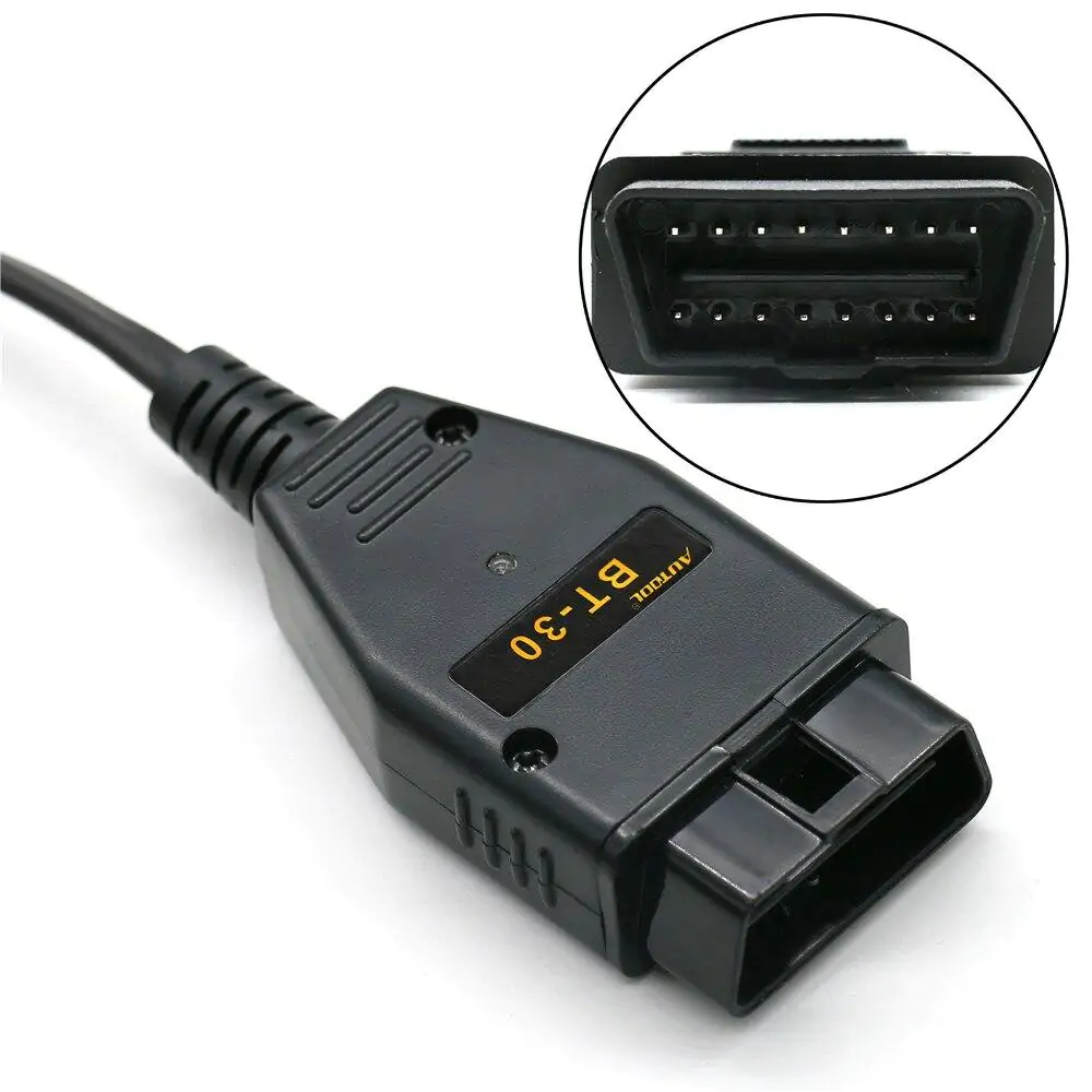 AUTOOL BT30 جهاز توصيل وحدة التحكم ECU للسيارات - محفظة الذاكرة الدائمة للسيارات - الصورة 5