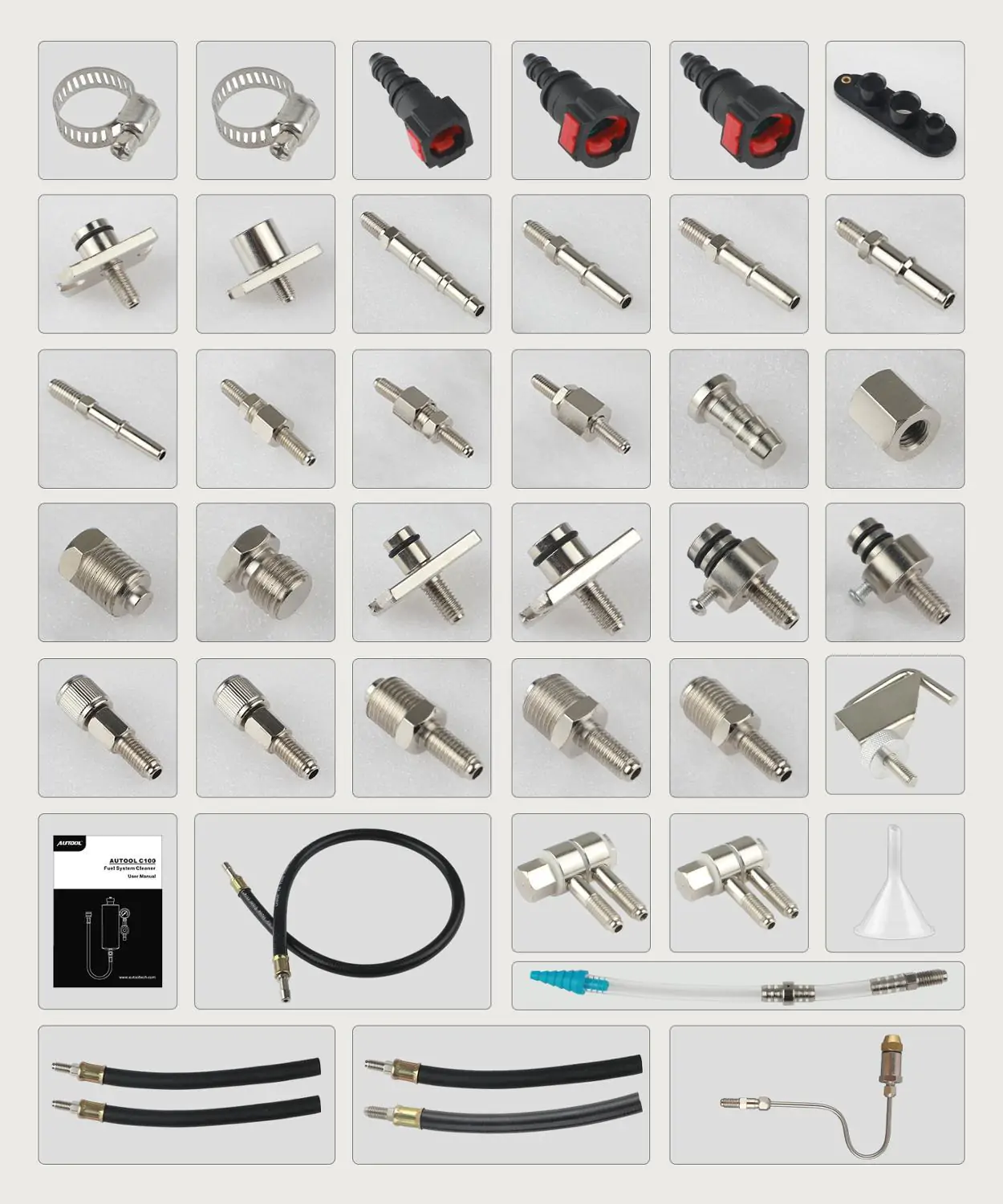 AUTOOL C100 جهاز تنظيف الانجكترات - الصورة 2
