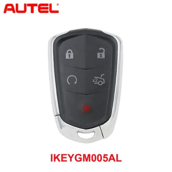 مفتاح سيارة GMC جنرال موتورز كاديلاك 5 أزرار IKEYGM005AL من Autel