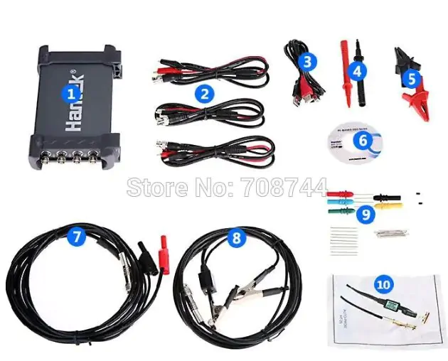 Hantek 6074BE KIT قارئ الاشارات الالكترونية هانتيك - الصورة 4