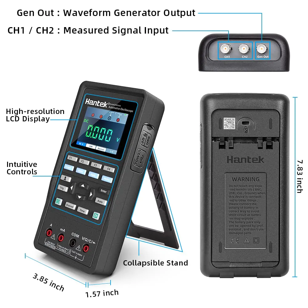 رسم الاشارات الالكترونية هانتيك HANTEK 2D82 - الصورة 5