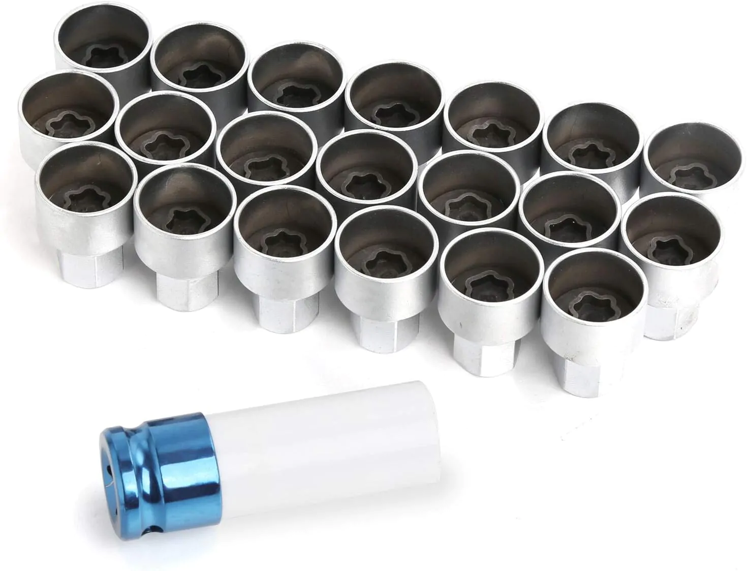 ⁦أداة إزالة براغي عجلة قفل BMW ME13008C 21 قطعة مع مفتاح رئيسي فريد.⁩ - الصورة ⁦2⁩