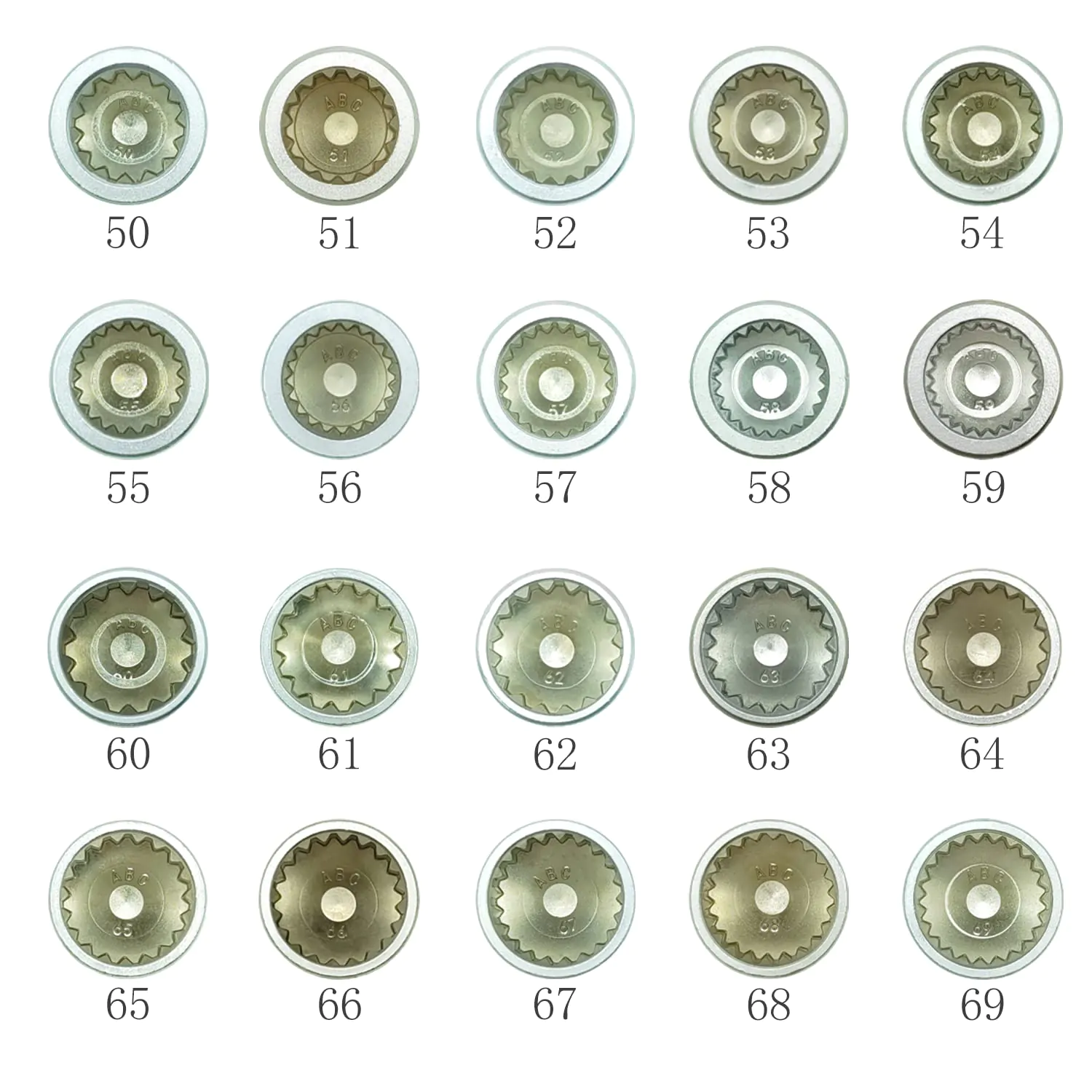 مجموعة مفاتيح قفل العجلات ME13082 - بورش - الصورة 3