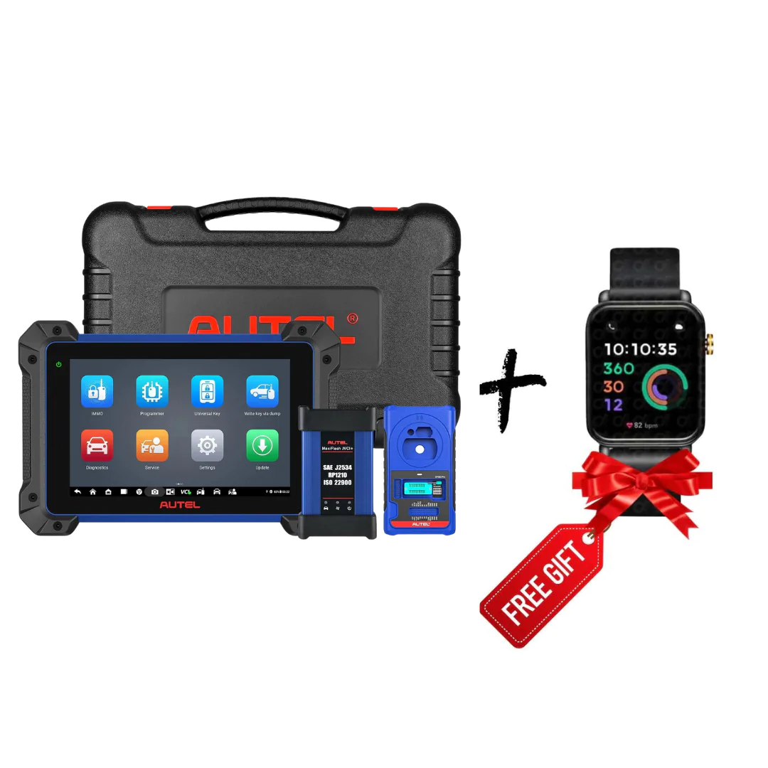 جهاز برمجة المفاتيح Autel MaxiIM IM608 PRO II وساعة المفاتيح الذكية Otofix
