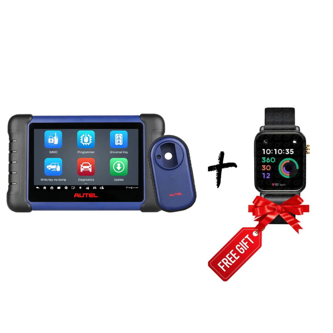 جهاز برمجة مفاتيح السيارات Autel MaxiIM IM508S وساعة المفاتيح الذكية Otofix
