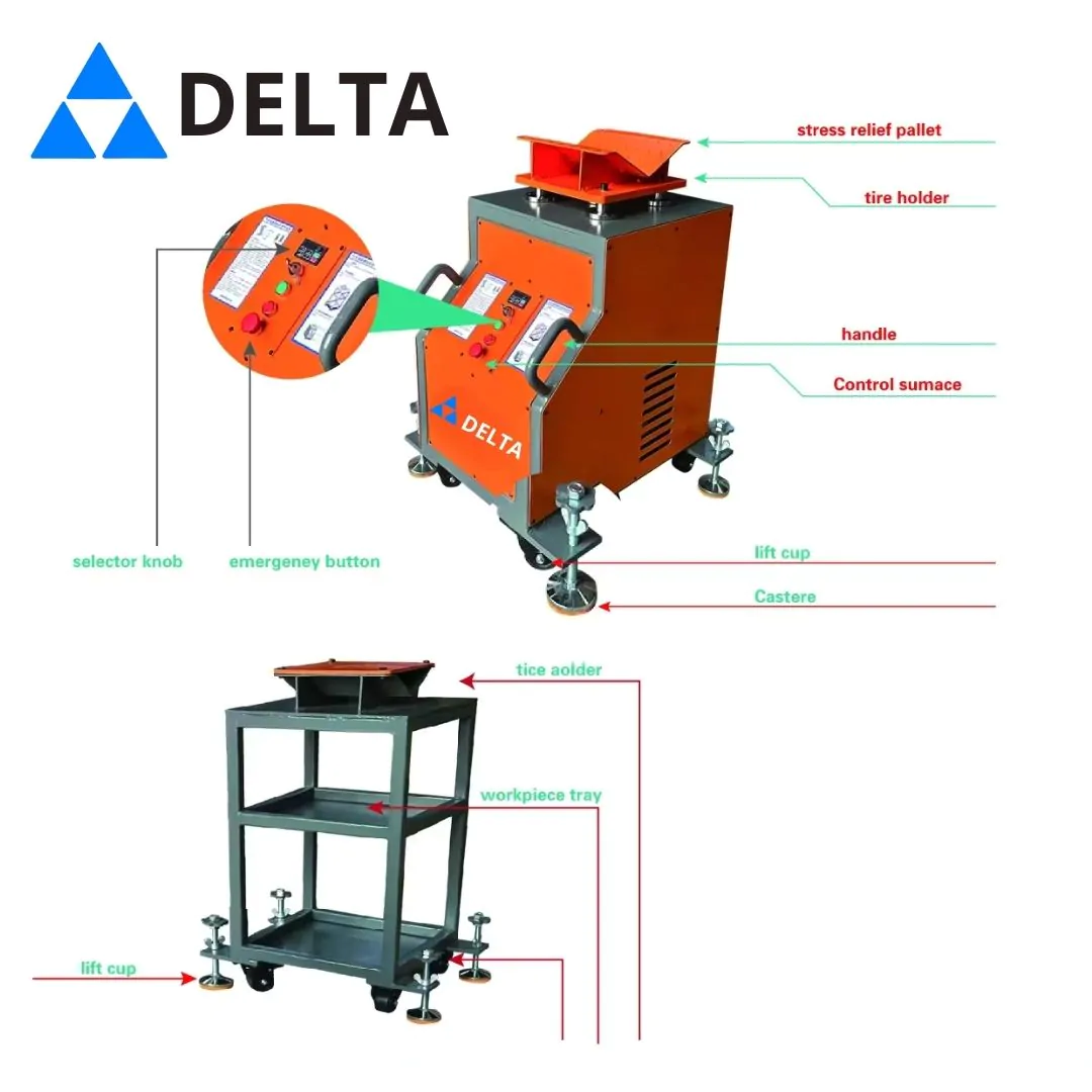 ماكينة محاكاة رجاج واهتزاز السيارة لـ كشف أعطال السيارة الميكانيكية DELTA - الصورة 3