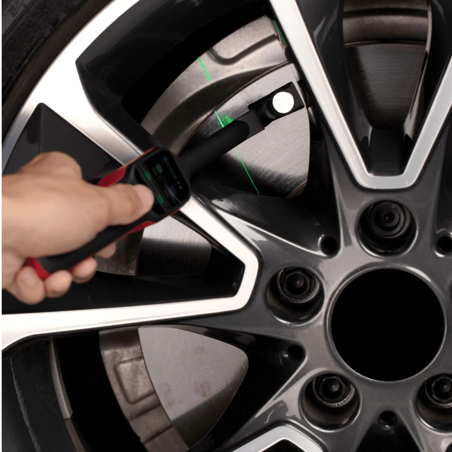 ⁦جهاز ماكسي TPMS TBE200 ليزر فحص إطارات السيارة⁩ - الصورة ⁦2⁩