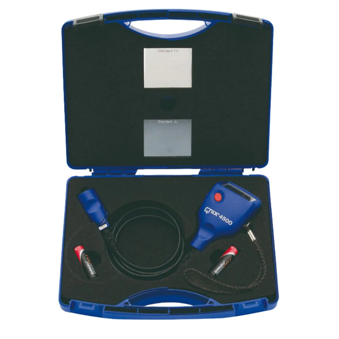 ⁦جهاز فحص صبغ السيارات الالماني QNix® 4500 مع مجس كابل مزدوج Fe 3 mm/NFe 3 mm⁩ - الصورة ⁦2⁩