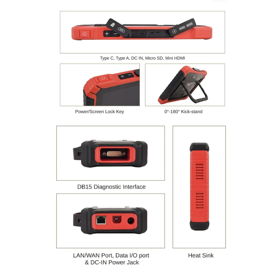 ⁦جهاز لانش باد 9 فحص وتشخيص السيارات الاحترافي Launch PAD 9⁩ - الصورة ⁦2⁩