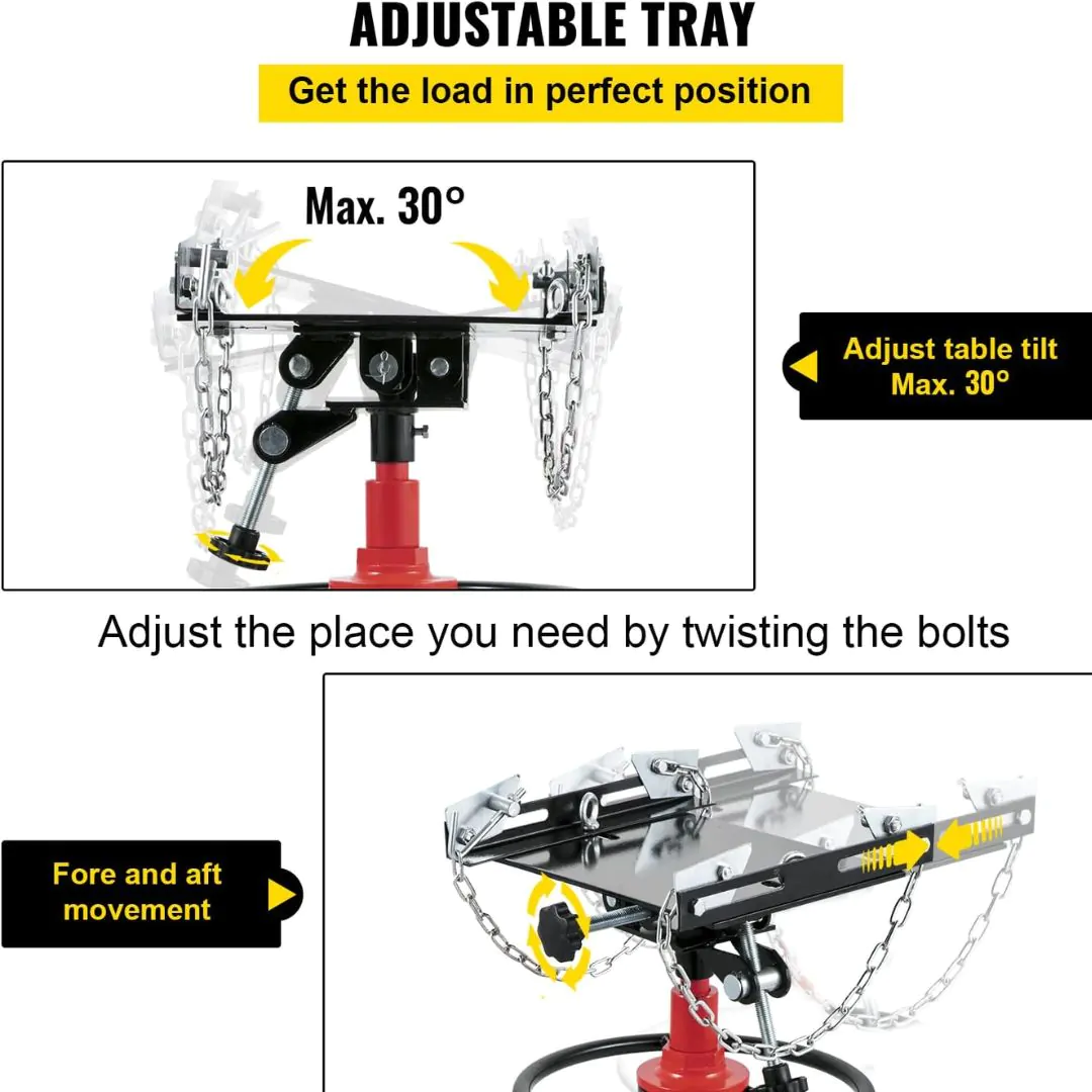 جك رفع قير السيارة الهيدروليكي الاحترافي – سعة تحميل 1100 رطل - الصورة 3