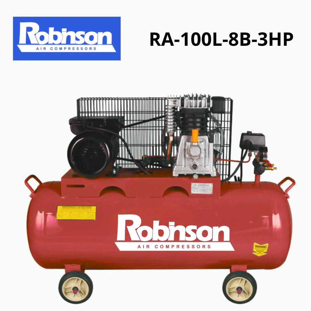 كومبريسر ضاغط هواء Air Compressor RA-100L-8B-3HP