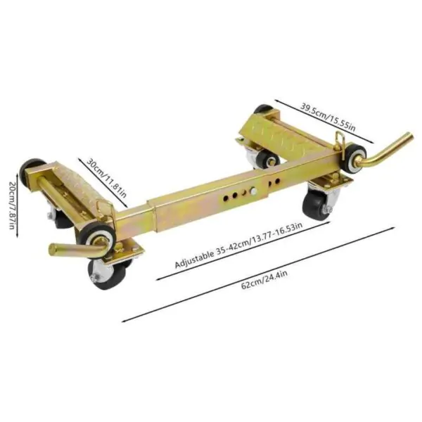 ⁦دوللي لتحريك السيارات  - Adjustable Wheel Dolly Car Wheel⁩ - الصورة ⁦2⁩