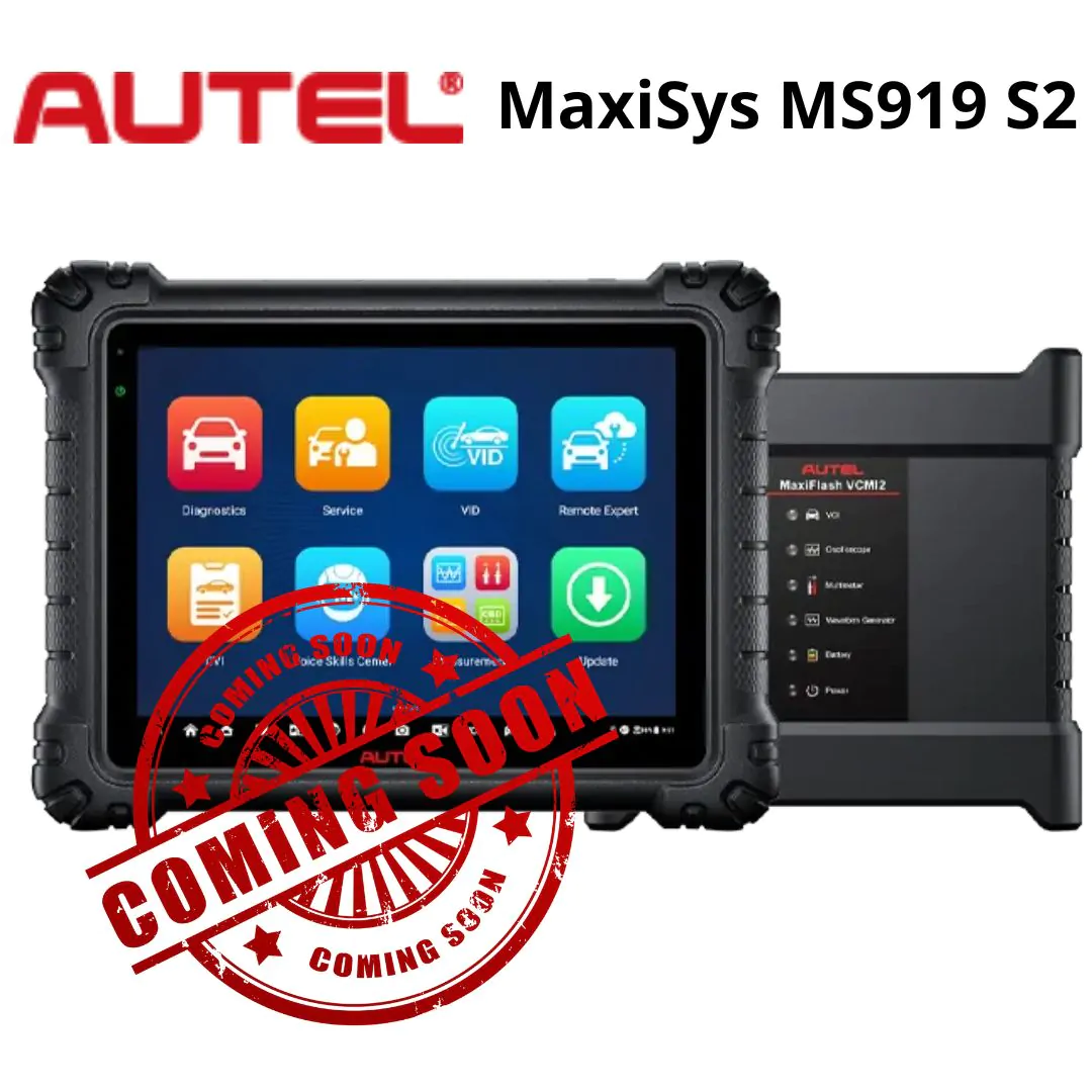 جهاز فحص وتشخيص أعطال السيارات المتقدم Autel MaxiSys MS919 S2