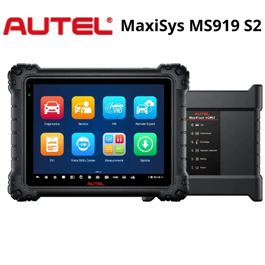 جهاز فحص وتشخيص أعطال السيارات المتقدم Autel MaxiSys MS919 S2 - الصورة 2