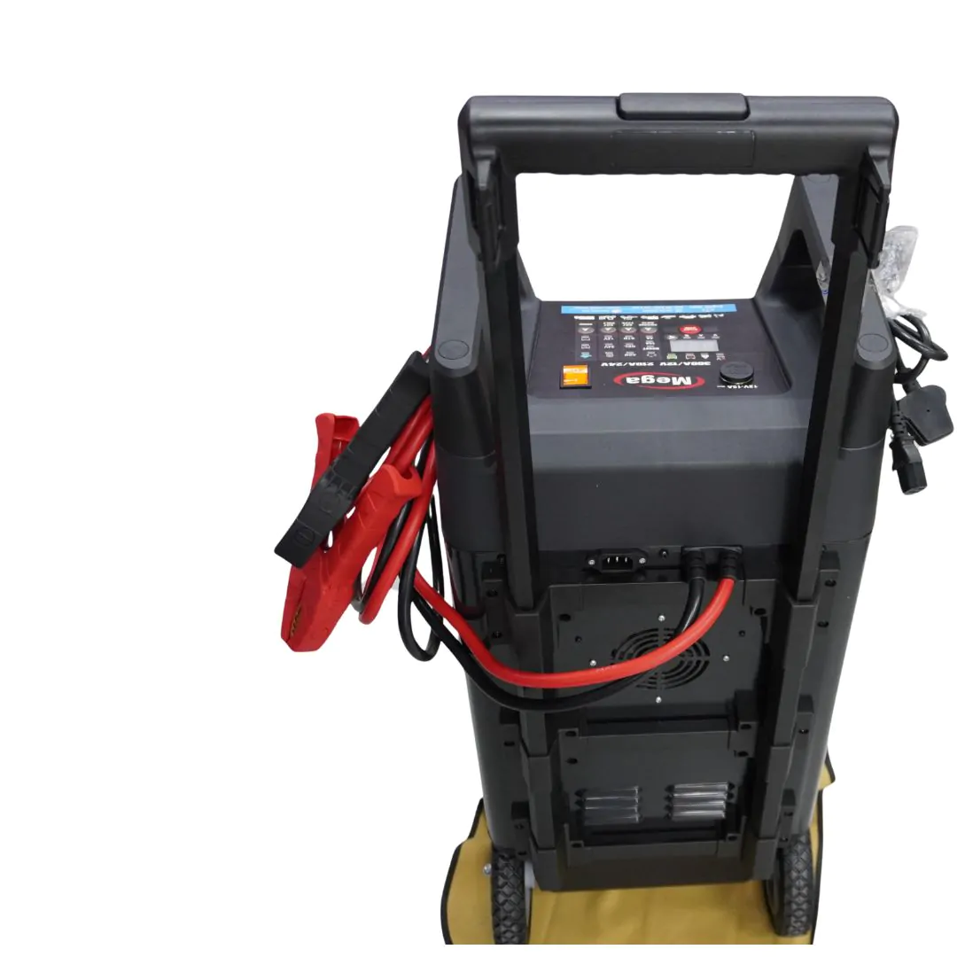 جهاز شحن وتشغيل بطاريات السيارات والشاحنات - Smart Booster 300A Wheel Charger - الصورة 3