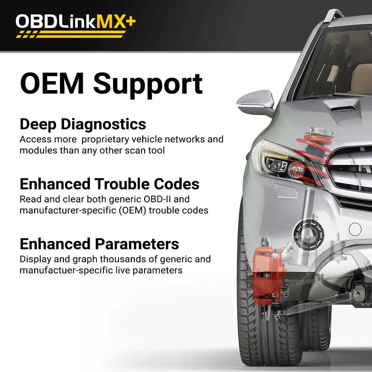 وصلة فحص السيارات OBDLink MX+ - الصورة 3