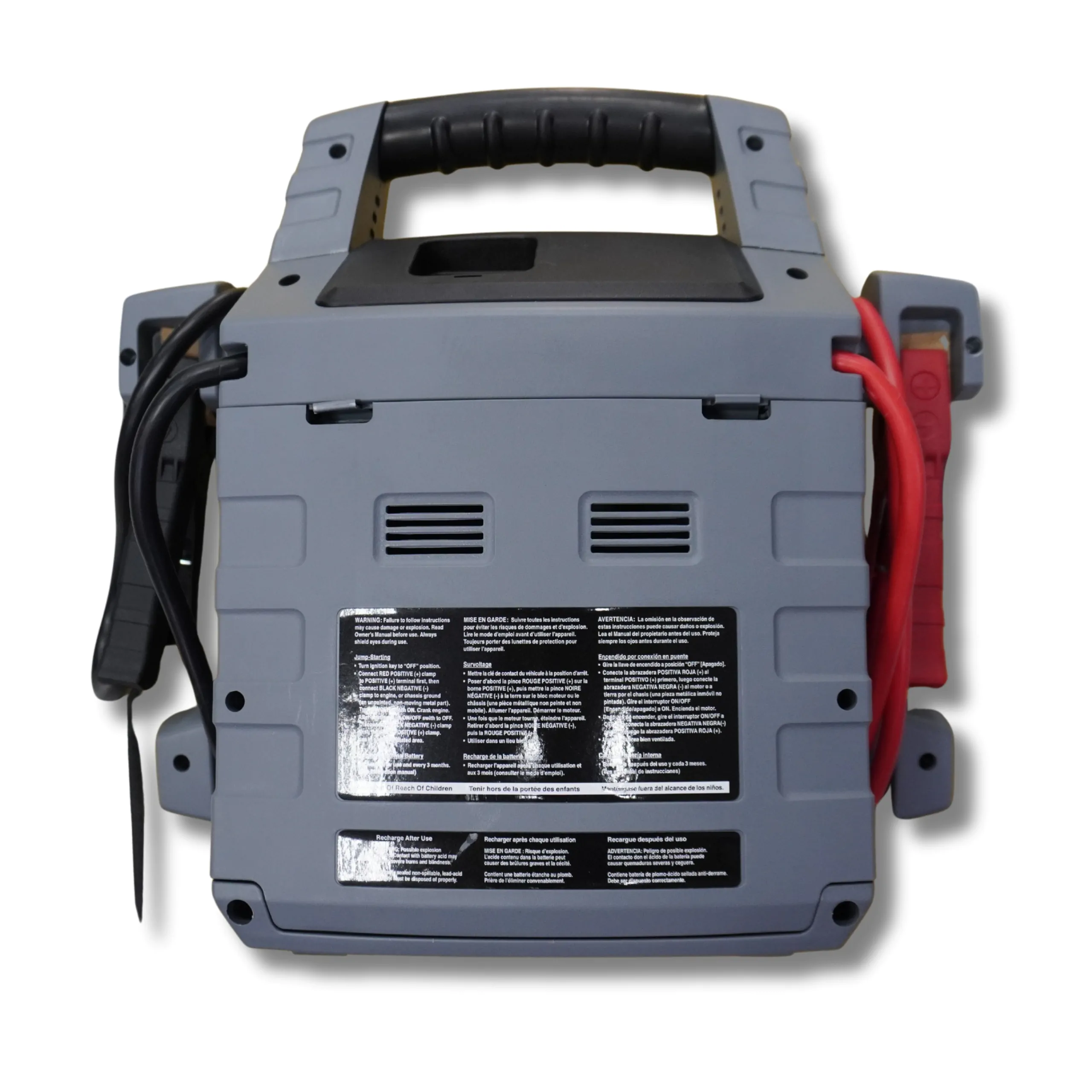 جامب ستارتر لتشغيل بطارية السيارة Jump Starter Mega ZT-1700 12V - الصورة 2