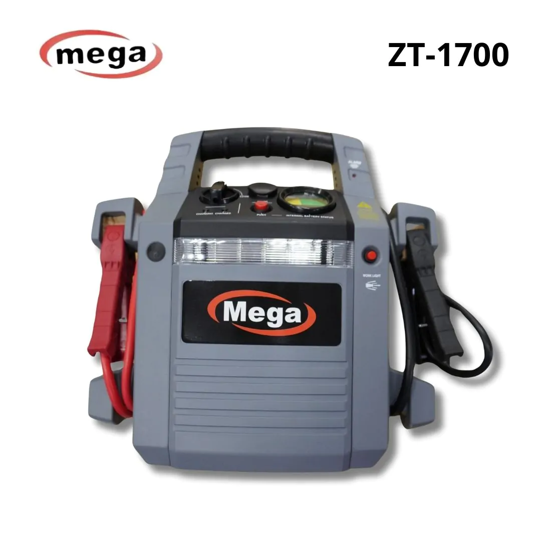 جامب ستارتر لتشغيل بطارية السيارة Jump Starter Mega ZT-1700 12V