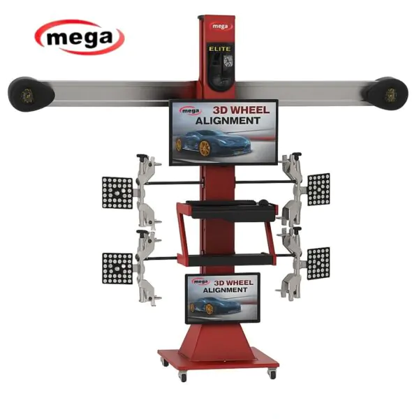 جهاز ميزانية تواير السيارة  – MEGA ME-V58A مع شاشات LCD مزدوجة 3D