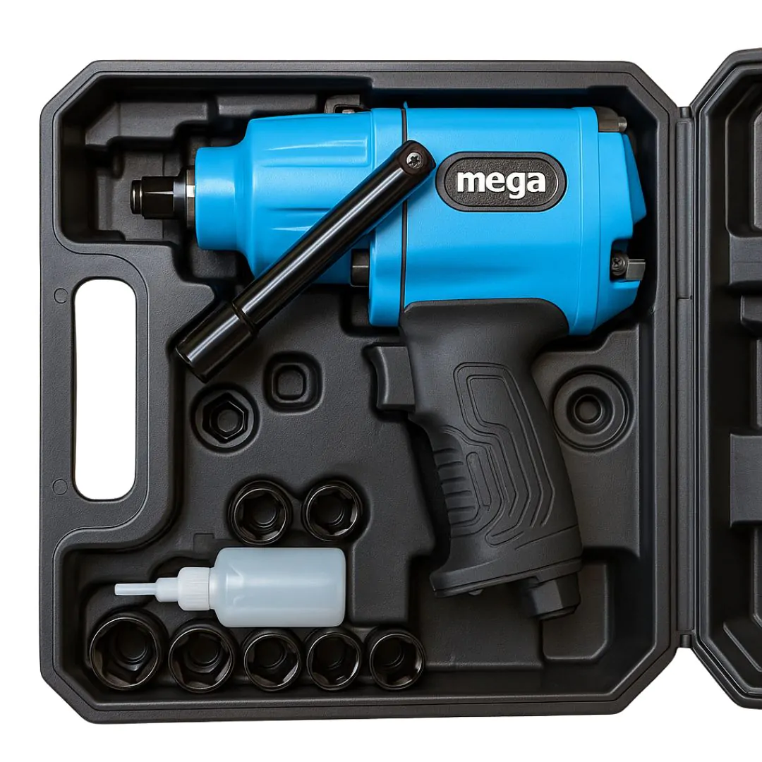 ⁦مسدس فك وربط صناعي هوائي – 3/8 بوصة – عزم 1140 نيوتن.متر⁩ - الصورة ⁦2⁩