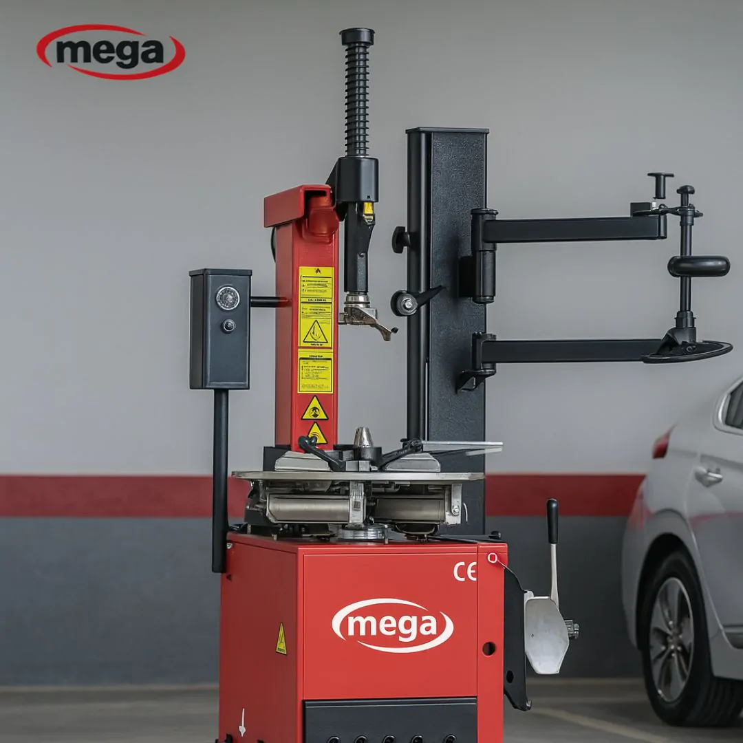 ماكينة تبديل التواير الأوتوماتيكية MEGA ME8530 – مع ذراع مساعد هيدروليكي - الصورة 2