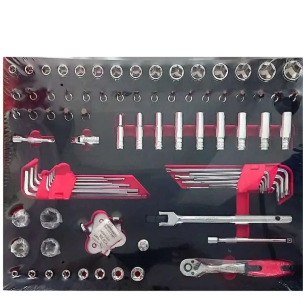 ⁦صندوق عدة بأدراج – 340 قطعة – 7 أدراج – MEGA Tool Trolley⁩ - الصورة ⁦2⁩