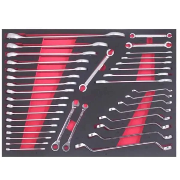 ⁦صندوق عدة بأدراج – 340 قطعة – 7 أدراج – MEGA Tool Trolley⁩ - الصورة ⁦3⁩