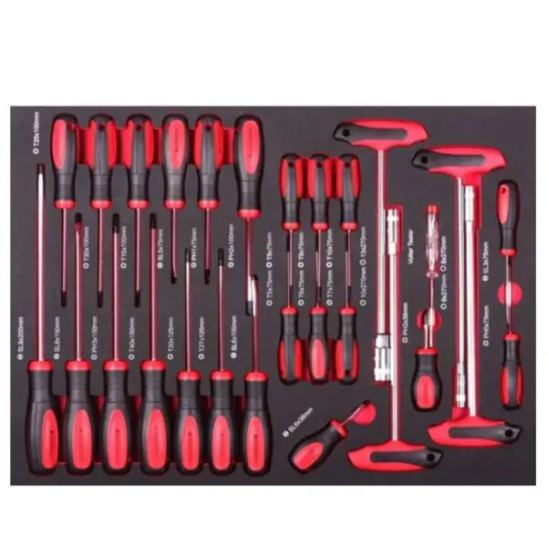 ⁦صندوق عدة بأدراج – 340 قطعة – 7 أدراج – MEGA Tool Trolley⁩ - الصورة ⁦4⁩