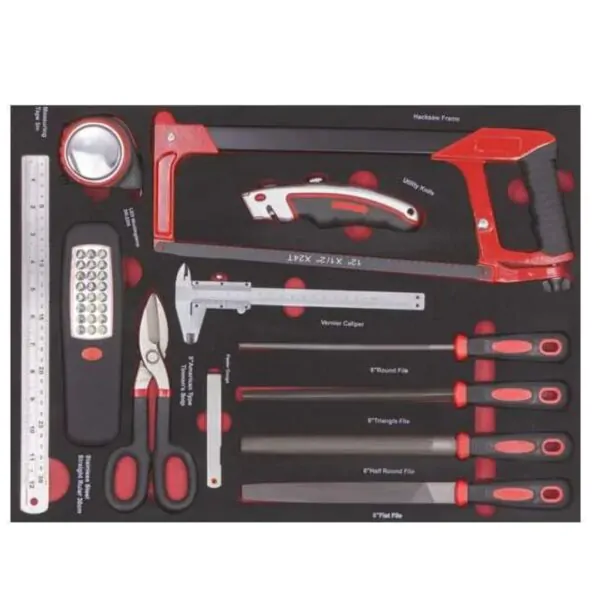 ⁦صندوق عدة بأدراج – 340 قطعة – 7 أدراج – MEGA Tool Trolley⁩ - الصورة ⁦7⁩