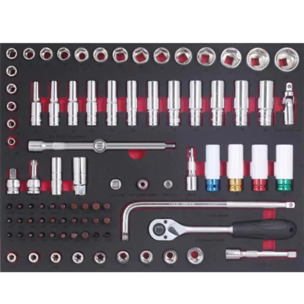 ⁦صندوق عدة احترافي – 360 قطعة – 7 أدراج – MEGA Tool Trolley – 360pcs⁩ - الصورة ⁦3⁩