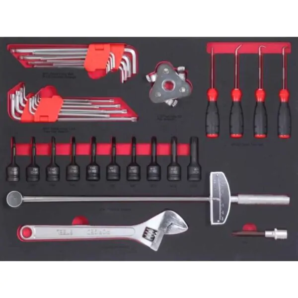 ⁦صندوق عدة احترافي – 360 قطعة – 7 أدراج – MEGA Tool Trolley – 360pcs⁩ - الصورة ⁦5⁩