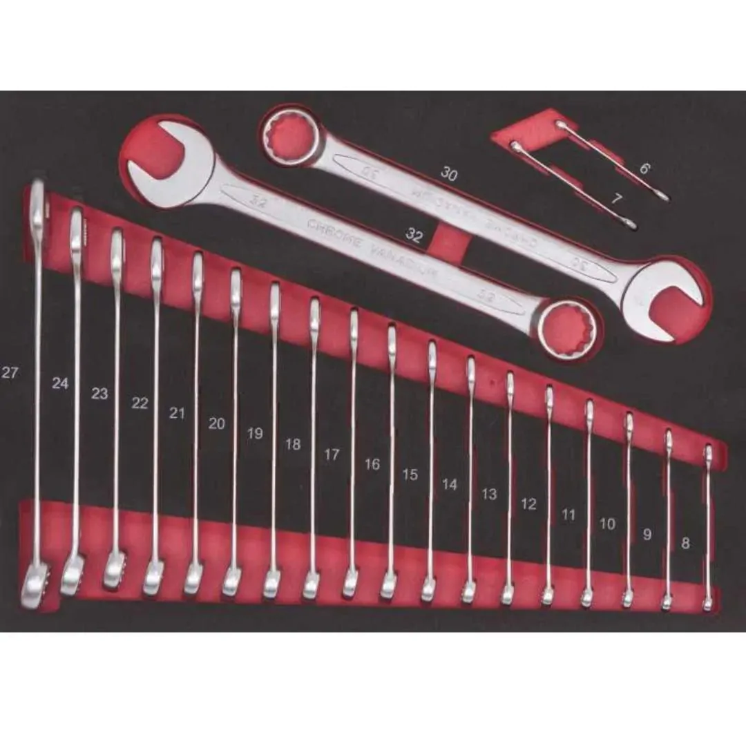 صندوق عدة بأدراج – 390 قطعة – 7 أدراج – MEGA Tool Trolley - الصورة 4