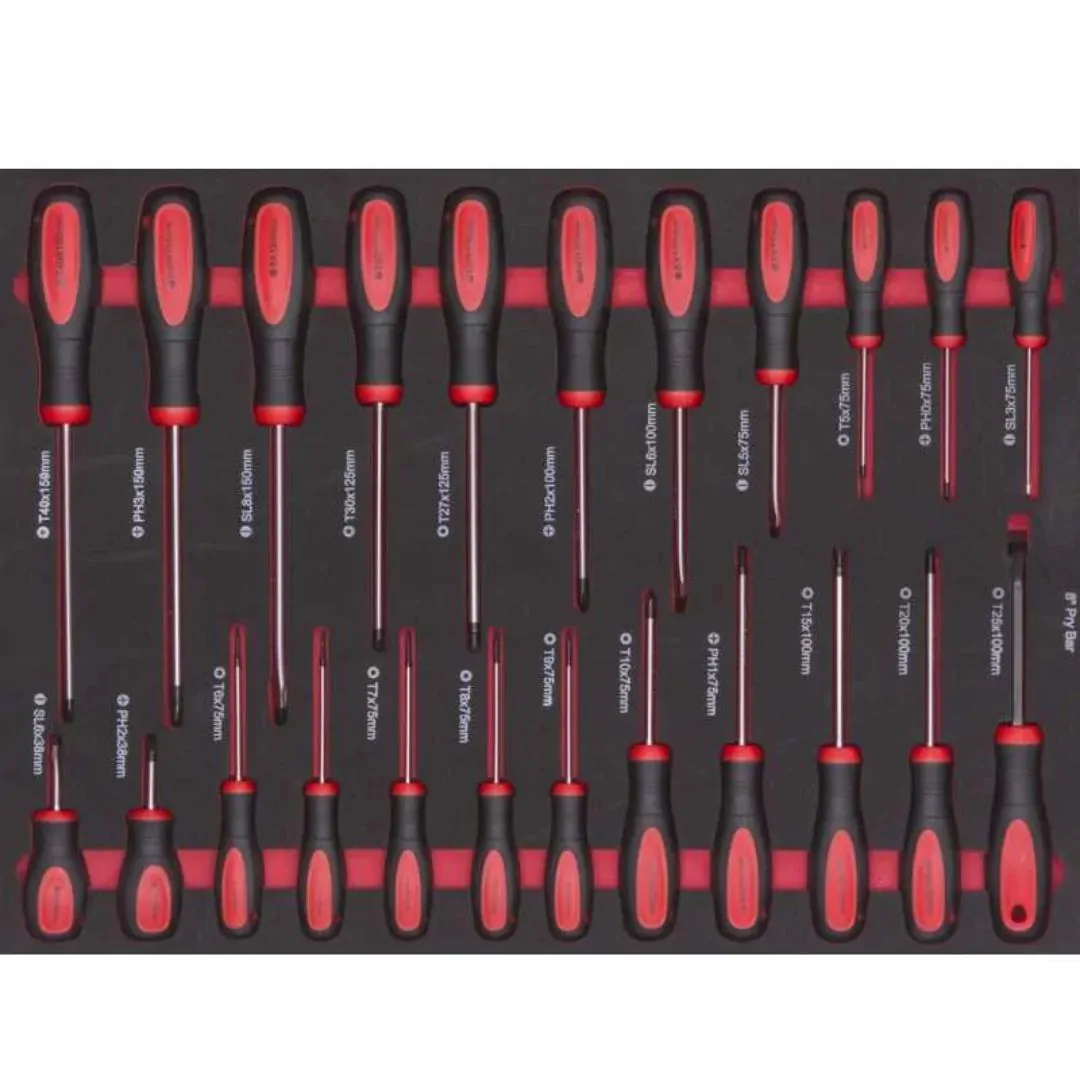 صندوق عدة بأدراج – 390 قطعة – 7 أدراج – MEGA Tool Trolley - الصورة 5