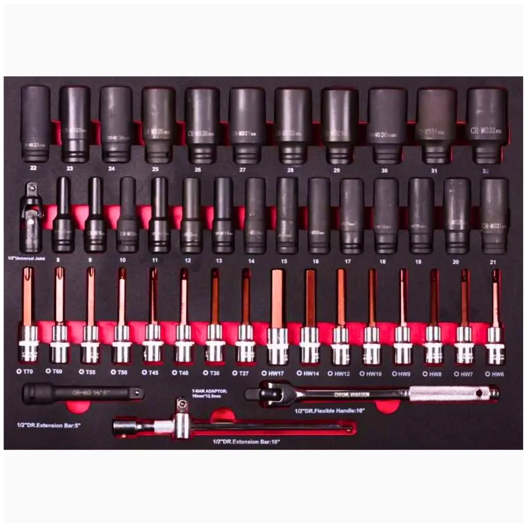 صندوق عدة بأدراج – 390 قطعة – 7 أدراج – MEGA Tool Trolley - الصورة 6