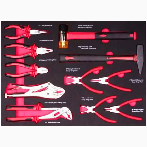 ⁦صندوق عدة بأدراج – 390 قطعة – 7 أدراج – MEGA Tool Trolley⁩ - الصورة ⁦7⁩