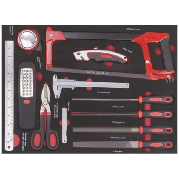 ⁦صندوق عدة بأدراج – 390 قطعة – 7 أدراج – MEGA Tool Trolley⁩ - الصورة ⁦8⁩