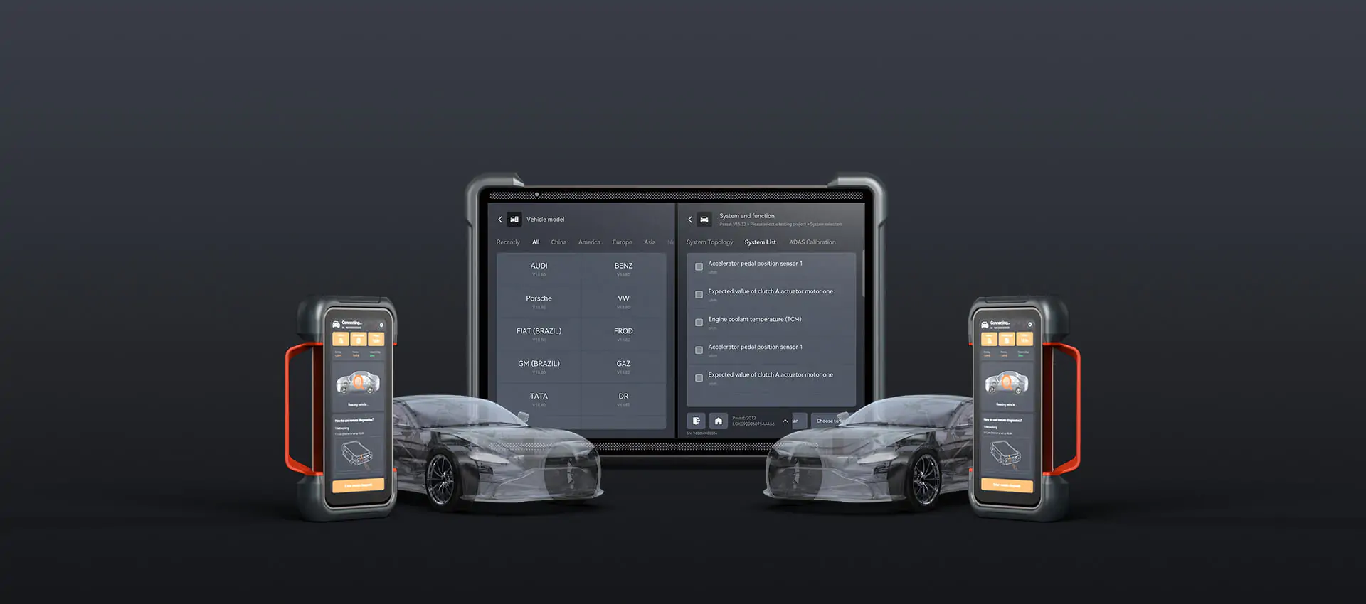 Dual Vehicle Diagnostics - THINKTOOL Expert 399