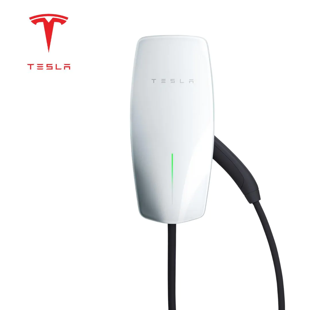 شاحن سيارة تسلا الأمريكي  الأصلي – قدرة 11 كيلو واط (Wall Charger – 48A)